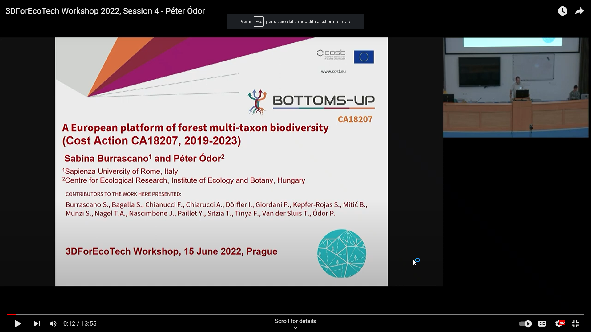 Networking in progress among forest-related COST Actions