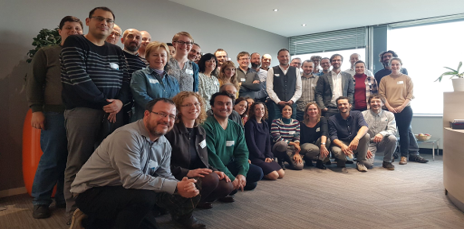 The participants to the first meeting of the COST Action BOTTOMS-UP in the COST premises in Brussels. 